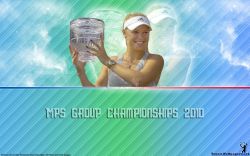 Caroline Wozniacki MPS Group Championships 2010