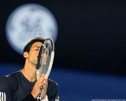 Novak Djokovic Moon Prayer
