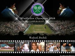 Rafael Nadal Wimbledon 2008 Champion