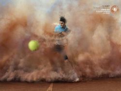 Roger Federer Sandstorm